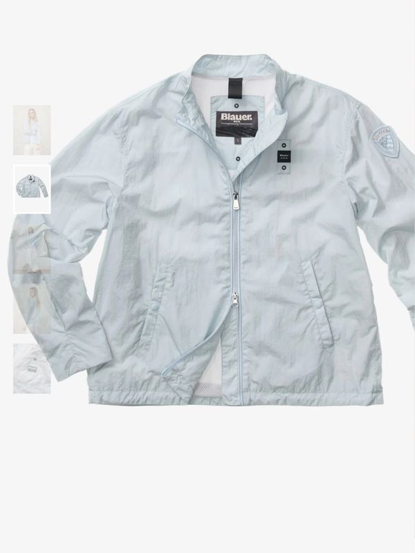 Куртка голубая Blauer