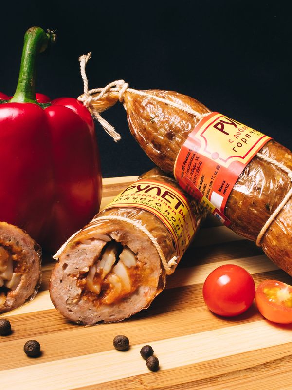 Рыбный рулет с кальмаром