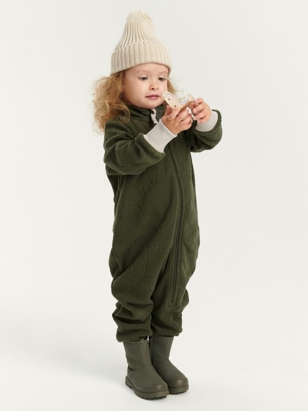 Флисовый комбинезон Snowberry Green Scape