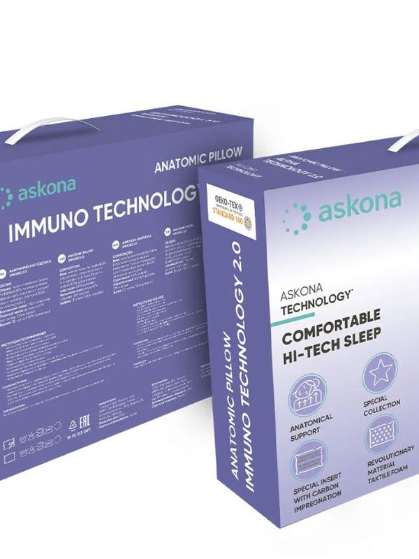 Анатомическая подушка Immuno Technology 2.0 (Иммуно Технолоджи 2.0)