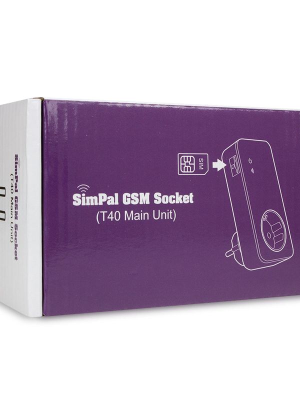 Розетка GSM с сим-картой Simpal T40-SIM
