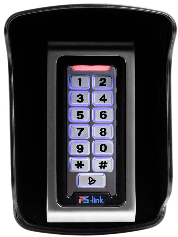 Комплект панели доступа с защитным козырьком Ps-Link KIT-S601EM-W-AR1