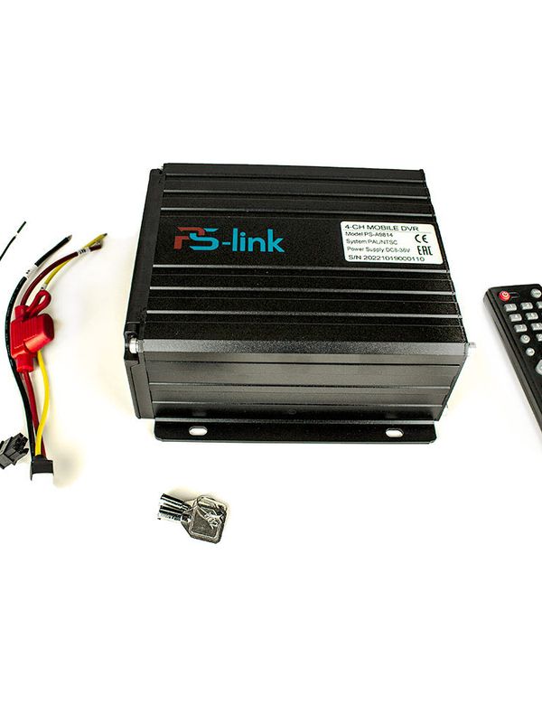 Комплект видеонаблюдения транспортный Ps-Link KIT-TR012-HDD