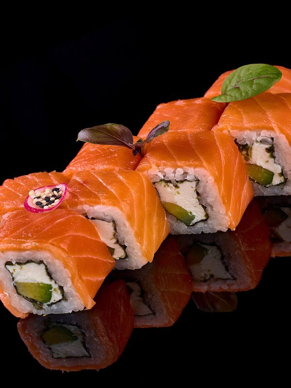 🍣ФИЛАДЕЛЬФИЯ С АВОКАДО 🐠🥑