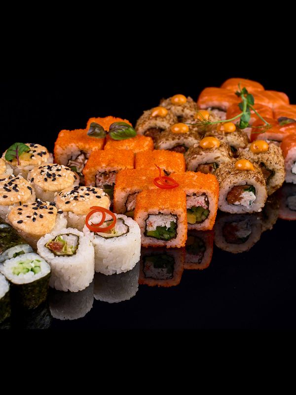 🍣СЕТ СЕМЕЙНЫЙ 🥒🐉🐠🦑