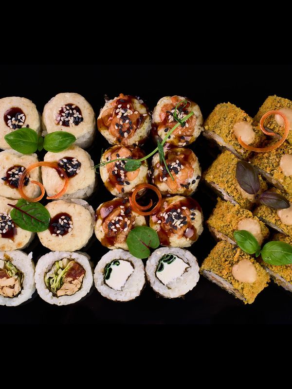 🍣СЕТ РОЛЛОВ N 4 🐟🍗🦐