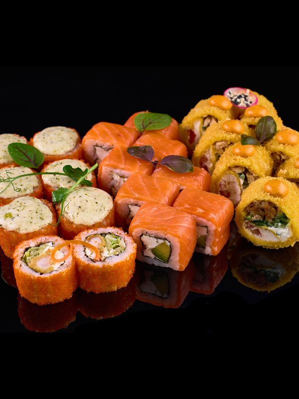 🍣СЕТ РОЛЛОВ N 3 🥑🍗🦐