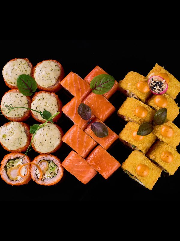 🍣СЕТ РОЛЛОВ N 3 🥑🍗🦐