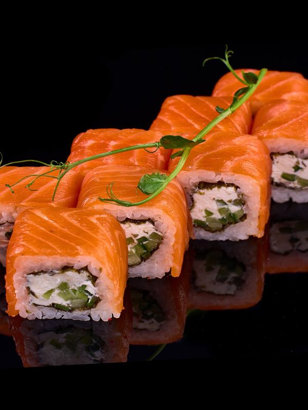 🍣 ФИЛАДЕЛЬФИЯ С ОГУРЦОМ 🐠🥒