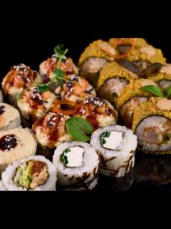 🍣СЕТ РОЛЛОВ N 4 🐟🍗🦐