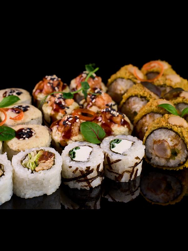 🍣СЕТ РОЛЛОВ N 4 🐟🍗🦐