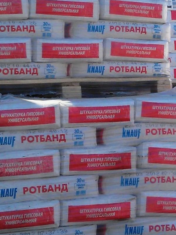 Ротбанд Кнауф 30 кг гипсовая штукатурка