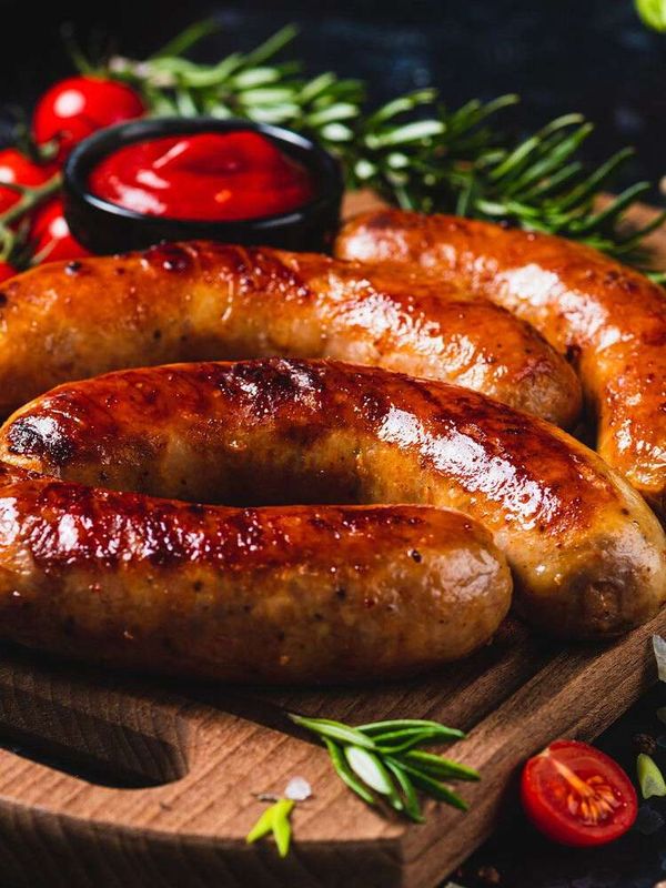 Колбаски Деревенские с лисичками