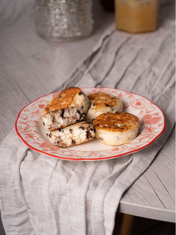 Сырники с шоколадными дропсами