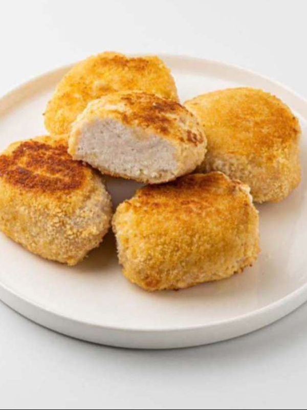 КОТЛЕТЫ СО СЛИВ МАСЛОМ ИЗ МЯСА ЦЫПЛЕНКА БРОЙЛЕРА ЗАМ. 450 ГР ВКУСВИЛЛ