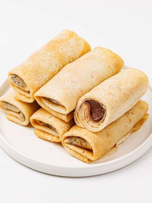 БЛИНЧИКИ С ФУНДУЧНО ШОКОЛАДНОЙ ПАСТОЙ ЗАМ 380 ГР ВКУСВИЛЛ
