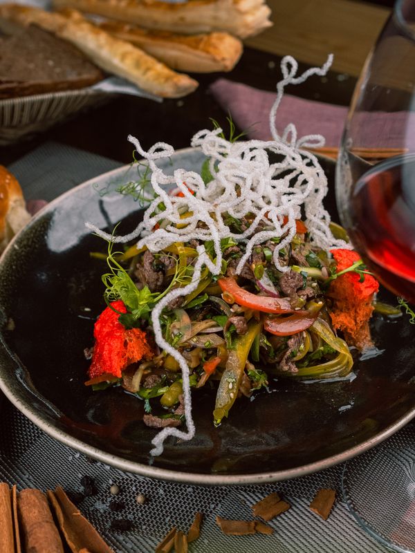 Салат "Япона Мать"\Salad "Japan Mother"