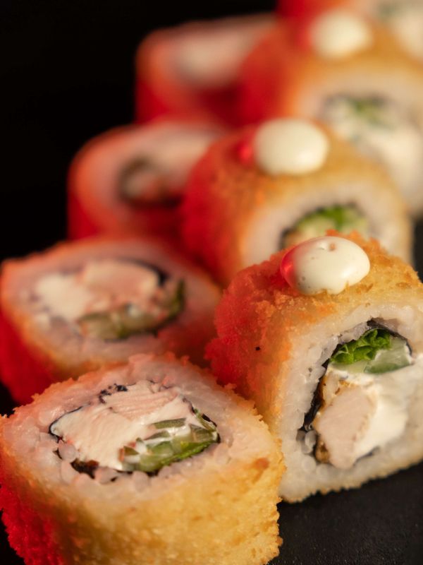 Цезарь ролл жаренный/ Caesar roll