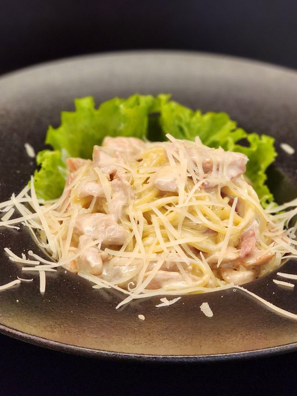 Паста Карбонара/Pasta Carbonara