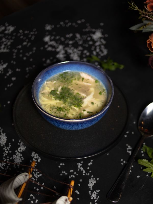 Суп куриный с лапшой/Chicken noodle soup