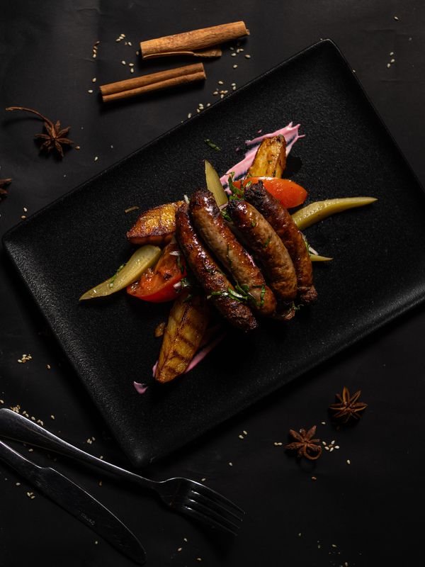 Колбаски из баранины / Lamb sausages