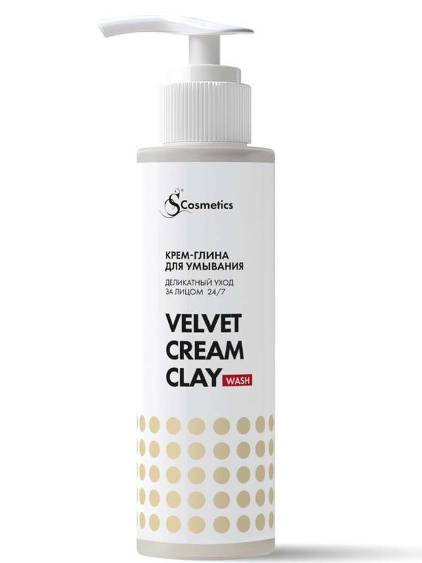 Крем-глина для умывания Velvet Cream Clay Wash