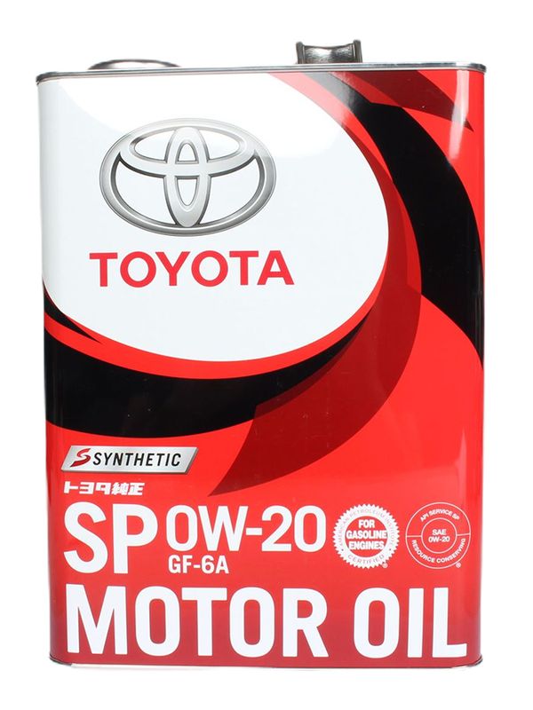 Масло моторное TOYOTA OIL SP 0W-20 GF-6A