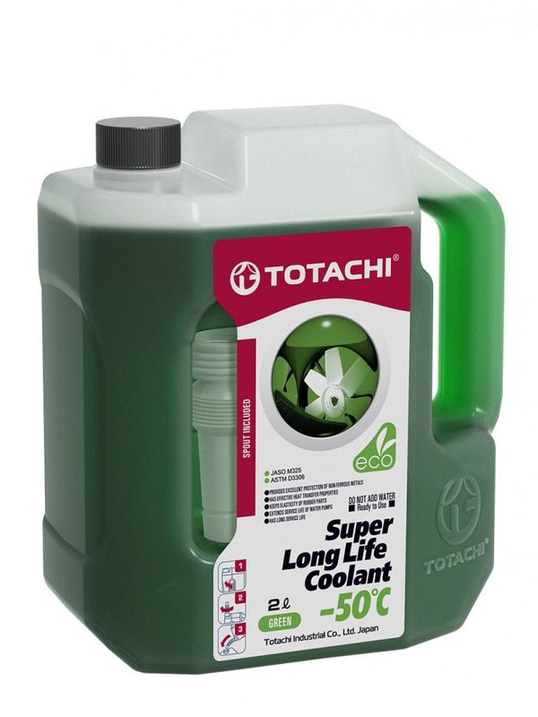 Антифриз TOTACHI SUPER LONG LIFE COOLANT Green -50C
