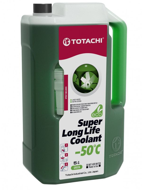 Антифриз TOTACHI SUPER LONG LIFE COOLANT Green -50C