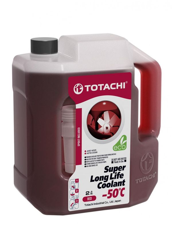 Антифриз TOTACHI SUPER LONG LIFE COOLANT Red -50C