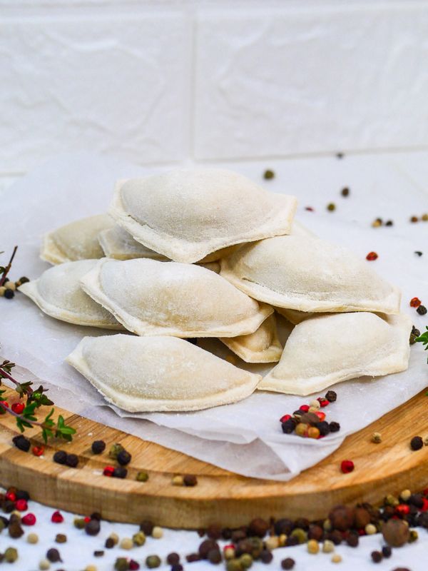 Вареники с картофелем и грибами