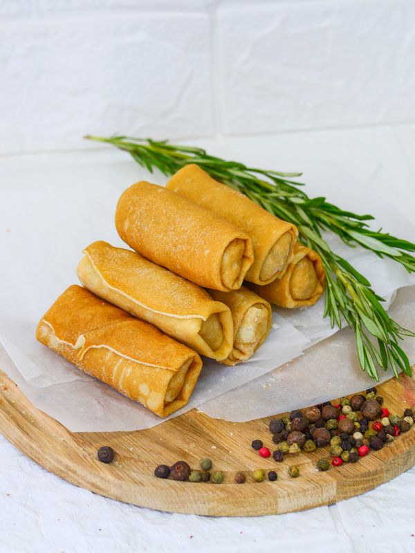 Блинчики с курицей и грибами