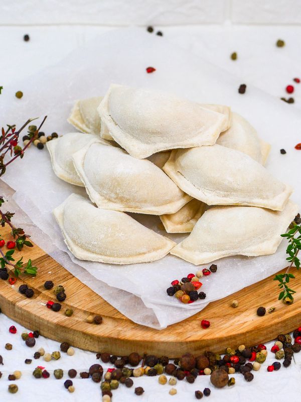 Вареники с картофелем и грибами