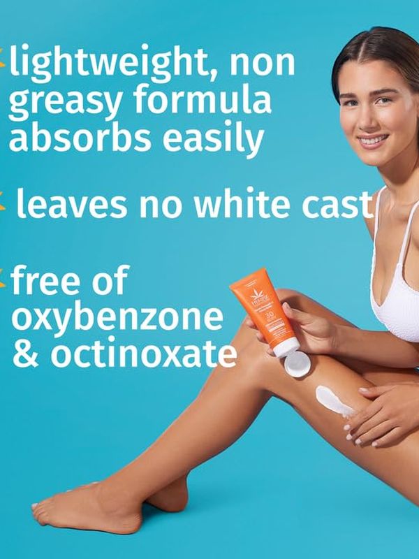 Hempz Daily Body Sunscreen SPF 50, сладкий ананас и медовый арбуз