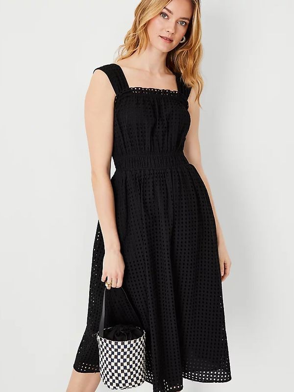 Расклешенное платье шитьё Ann Taylor