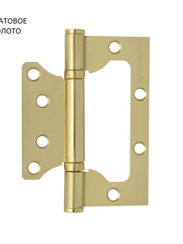 Петля без врезки 800-4" (100*75*2,5) без колп. (2 шт.) Нора-М