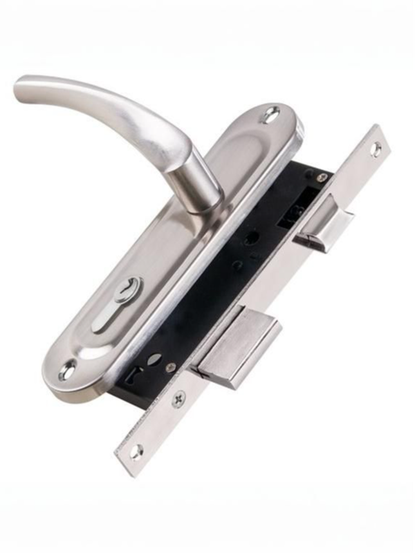 Замок в комплекте с ручкой LOCKSET16.CRONA.4070-1 (Пунто)