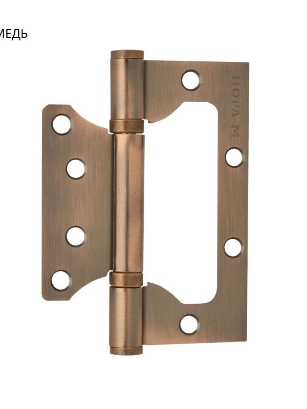 Петля без врезки 800-4" (100*75*2,5) без колп. (2 шт.) Нора-М