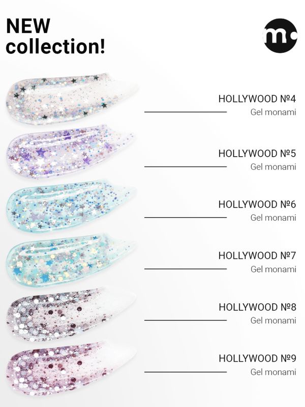 Гель Monami HOLLYWOOD №6 15г