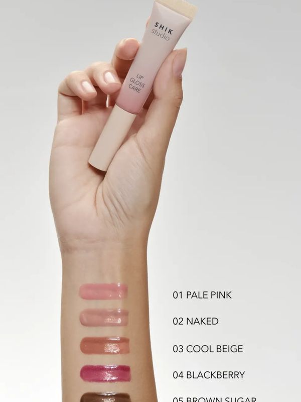 LIP GLOSS CARE. 101 PALE PINK