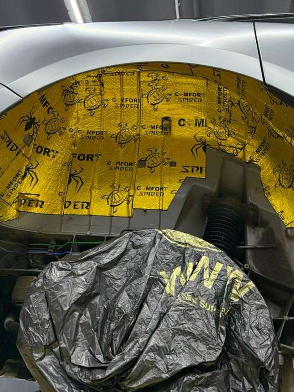 Виброшумоизоляция салона