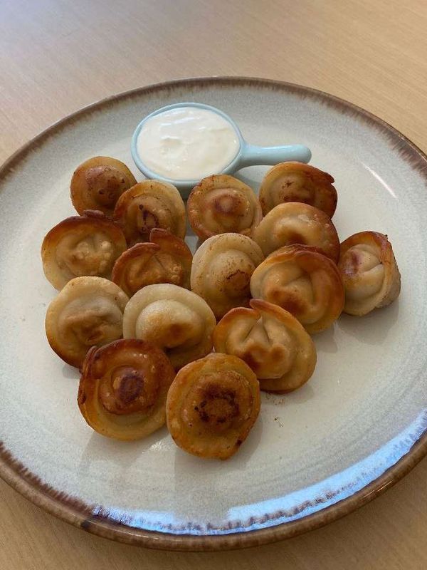 Пельмени c говядиной /Dumplings with beef