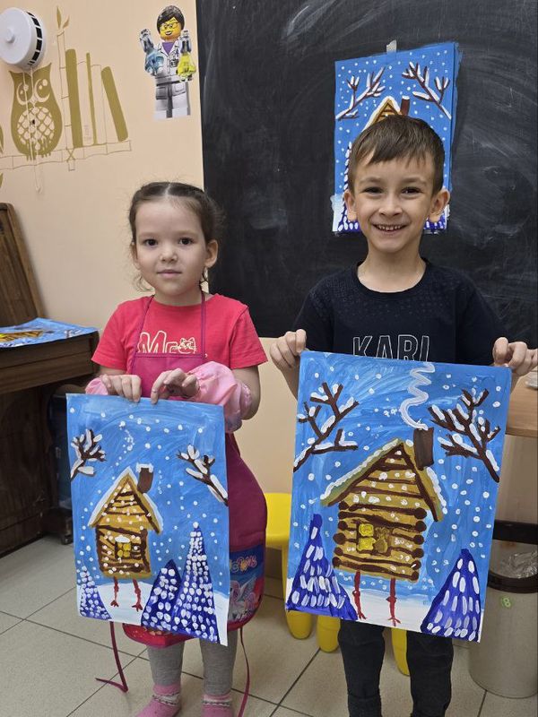 Рисовашка 4 занятия в месяц