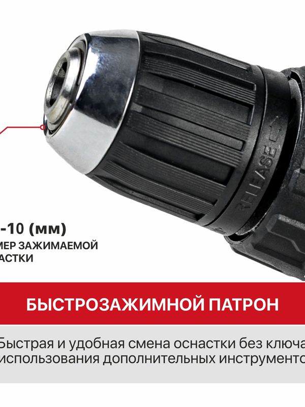 Дрель ударная бесщеточная аккумуляторная P.I.T. PSB20H-10B СОЛО (без АКБ и ЗУ)