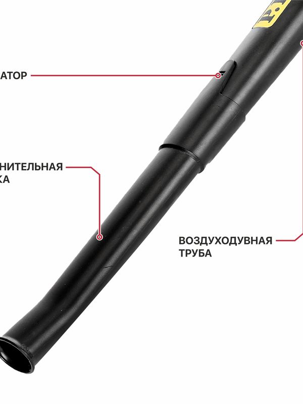 Воздуходувка аккумуляторная P.I.T. PBO20H-450A СОЛО (без АКБ и ЗУ)