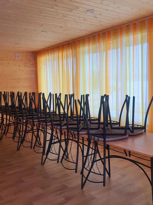 Теплые закрытые беседки