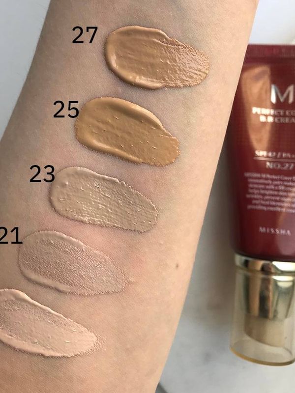 Стойкий BB-крем Missha М Perfect Cover BB Cream EX SPF42 PA+++ 23 Natural Beige
