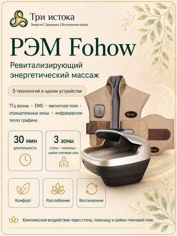 РЭМ — ревитализирующий энергетический массаж