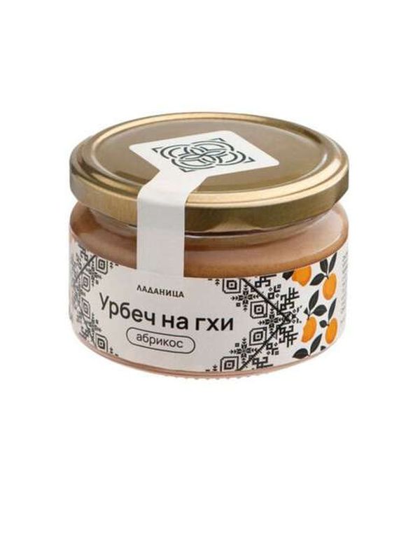Урбеч из абрикосовых косточек с медом и маслом гхи 200 г