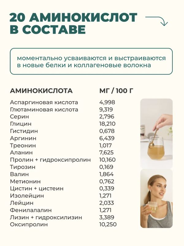 Коллаген говяжий пептидный